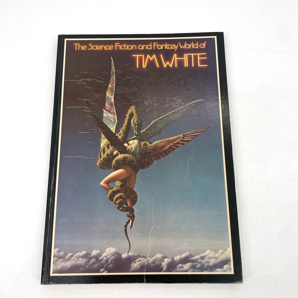 Science Fiction and Fantasy World of Tim White Paper Tiger Sci Fi Art Softcover